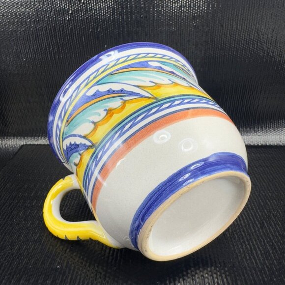 Starbucks Sberna Deruta Italy Hand Painted Pottery Teacup And Saucer Set Italy - Picture 7 of 11